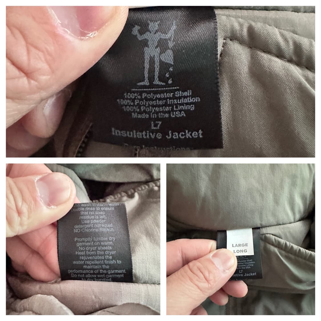 미군 특수부대용 ORC GEN1 PCU 프리마로프트 레벨7 자켓 정품  상품이미지3