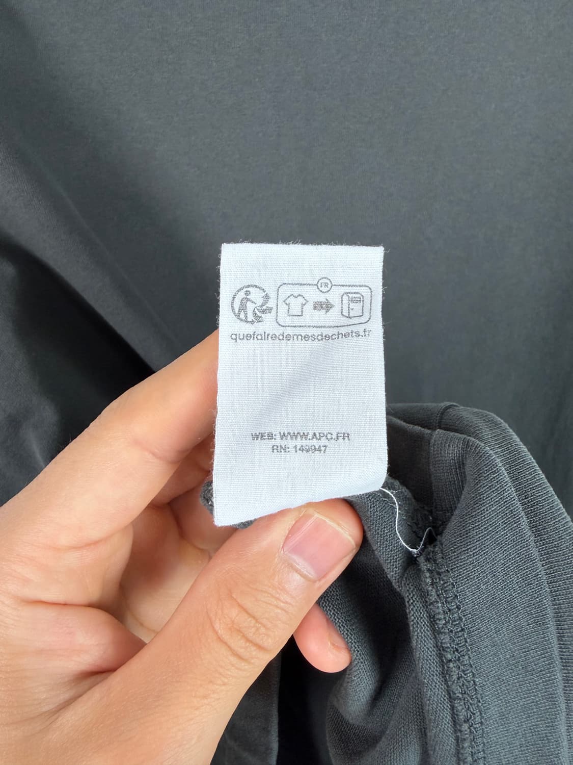 a515) 아페쎄 로고 반팔티셔츠 상품이미지6