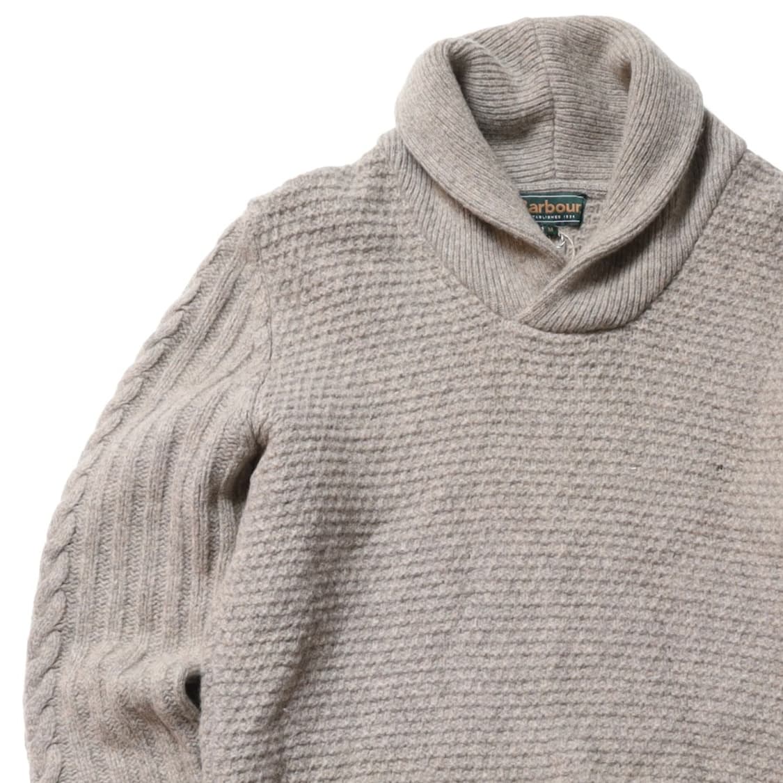 바버 Barbour Shawl Collar Knit 
 상품이미지2