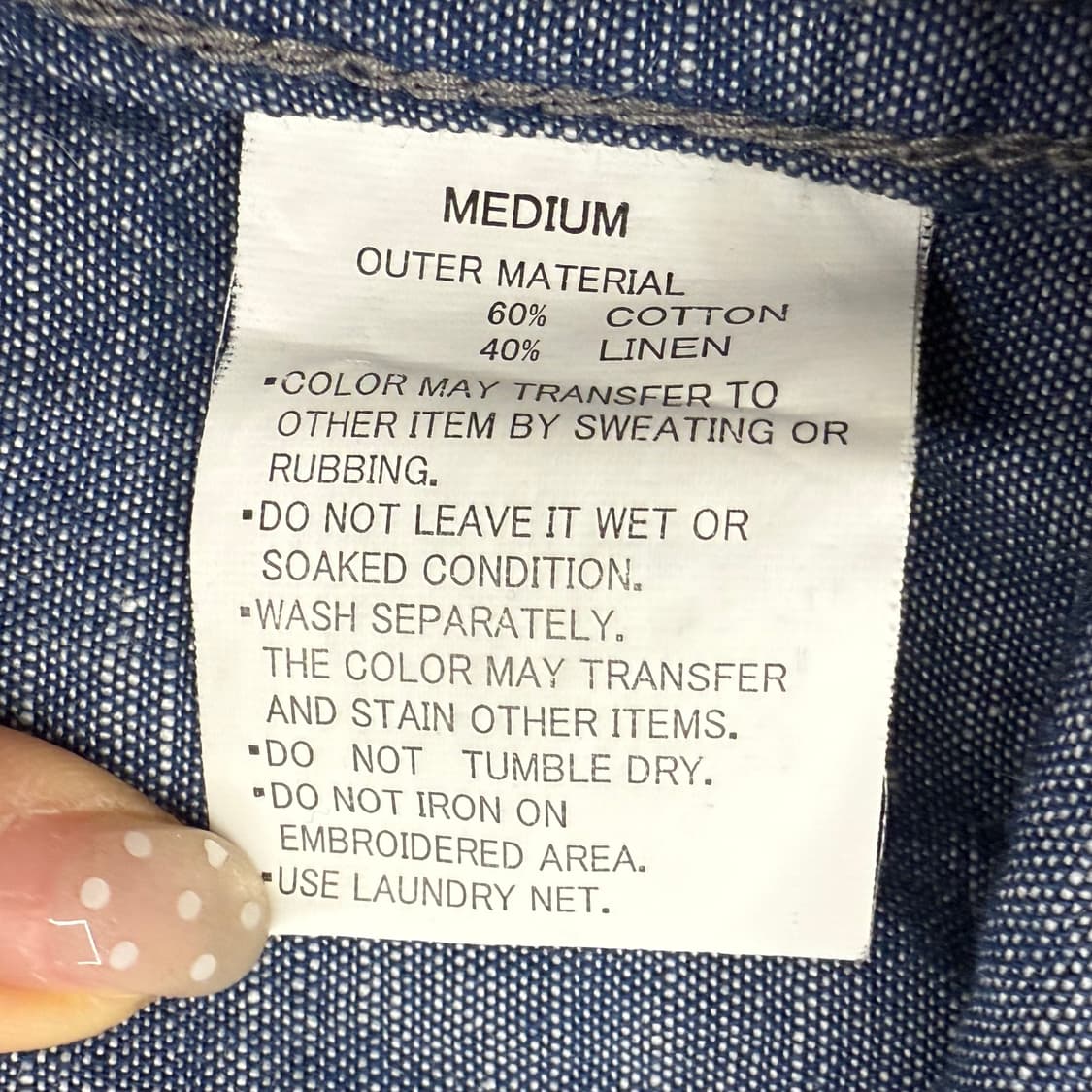 스투시 데님 후드 반팔 셔츠  상품이미지5