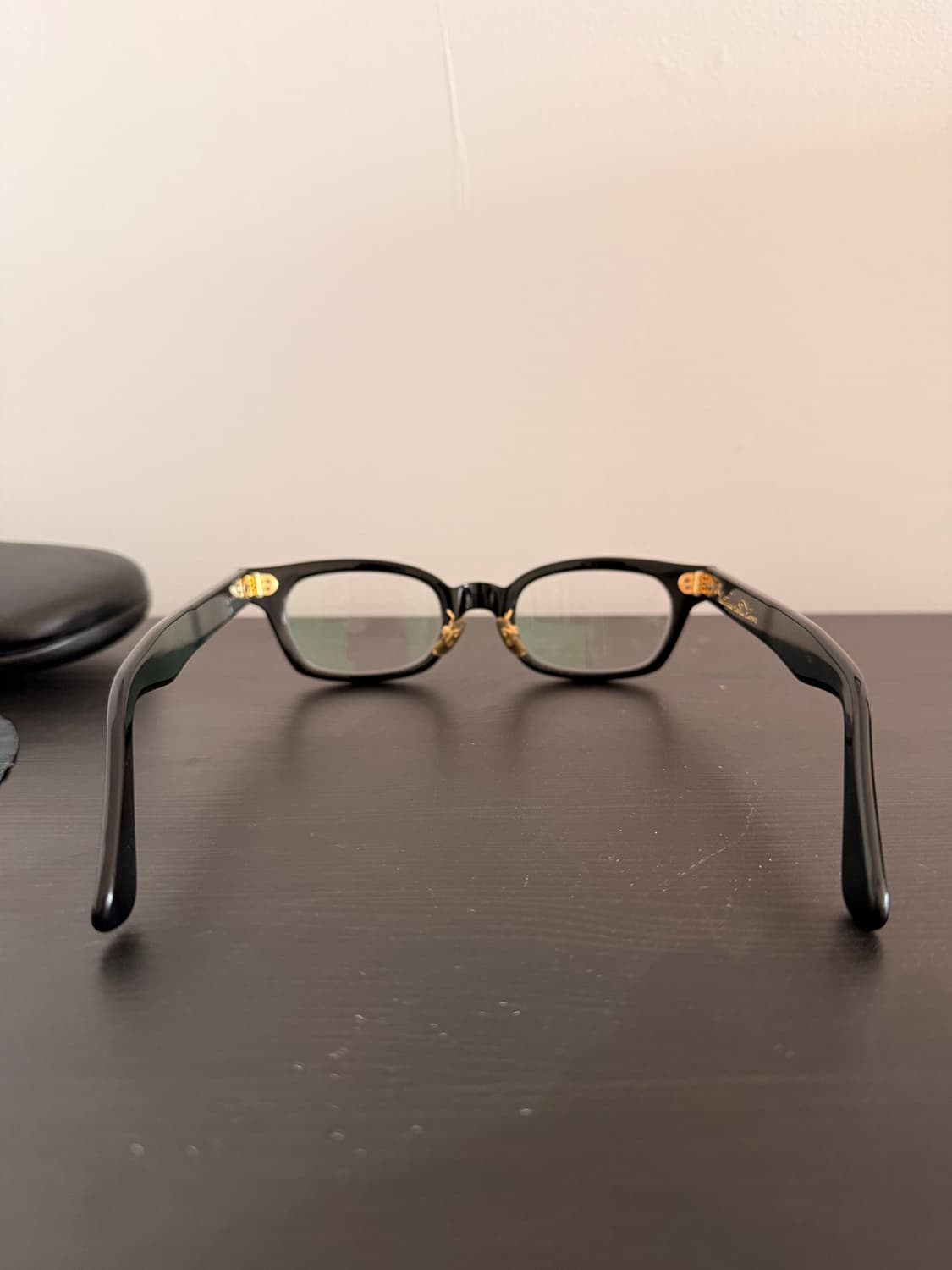 백산안경 텐더로인 콜라보 인더윈드 in the wind 블랙골드 극미 백 상품이미지3