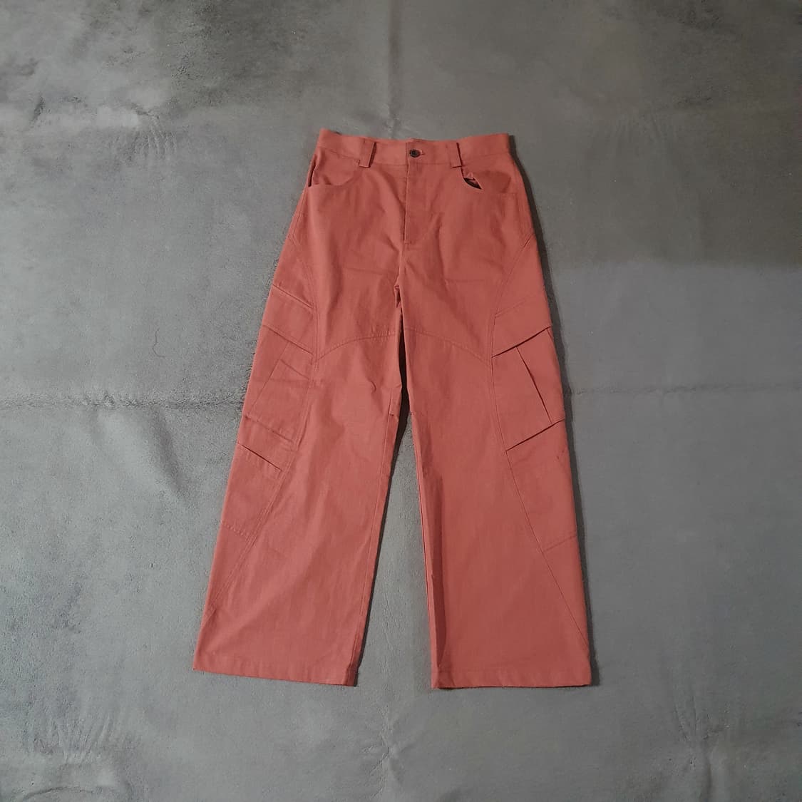 기명 커브드 카고팬츠 50 브릭 상품이미지5