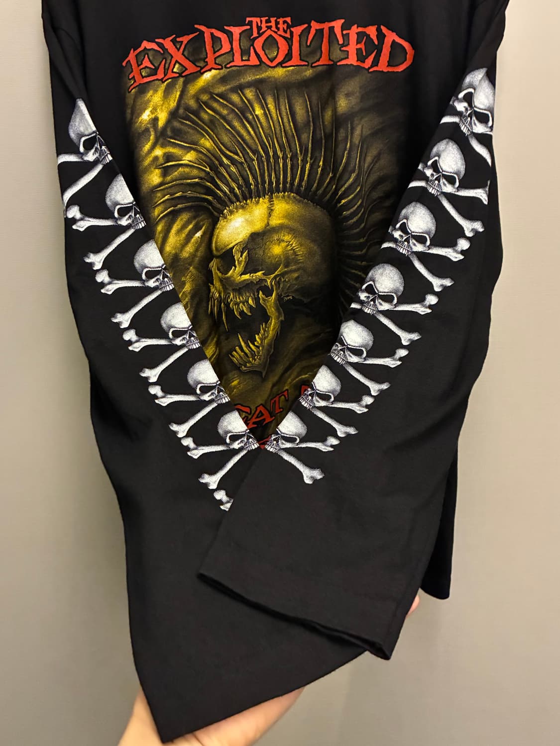 (L)90s The roxx 더록스 익스플로이티드 펑크 롱슬리브 긴팔 상품이미지5