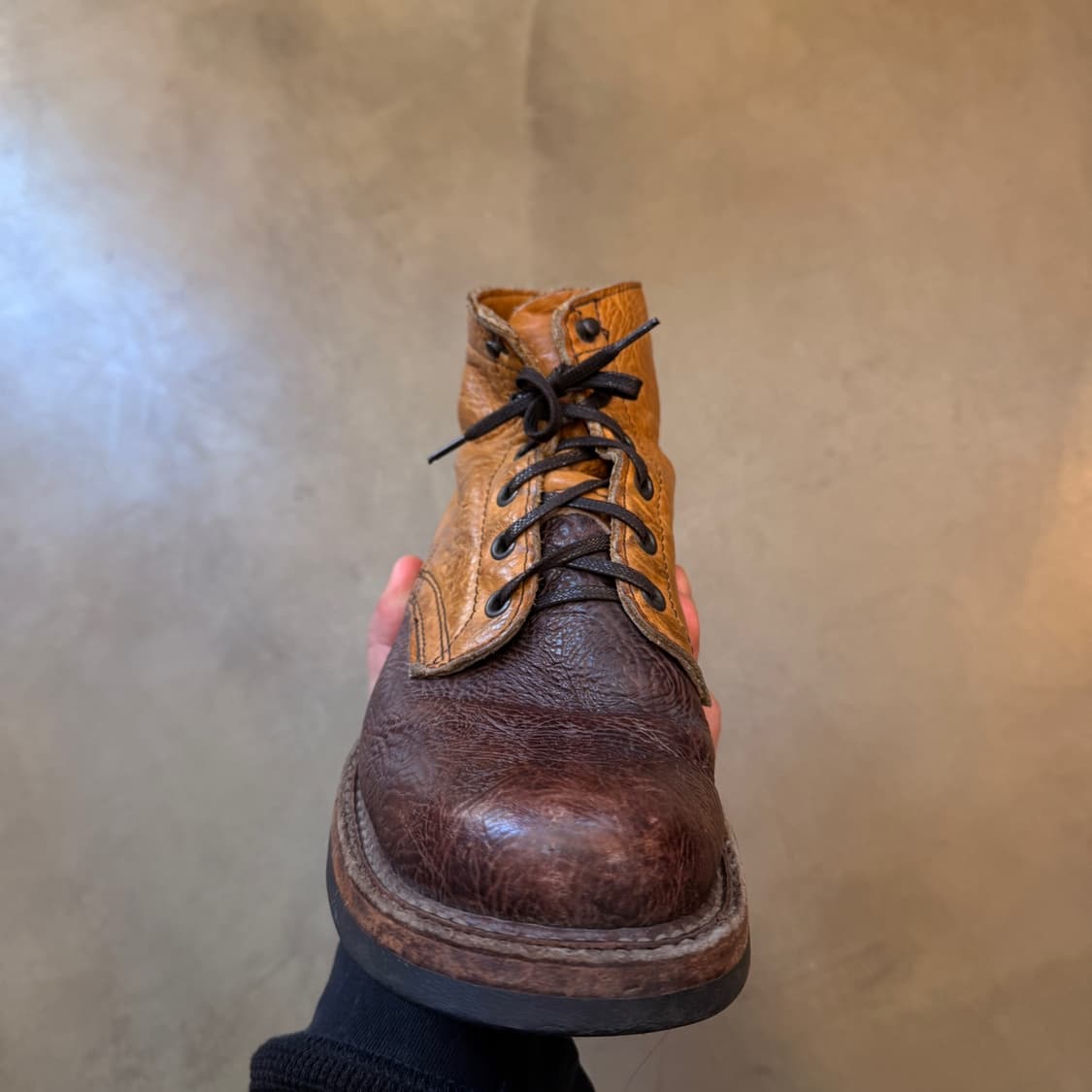 화이츠 부츠 세미드레스 투톤 브라이들 가죽 8d 상품이미지2