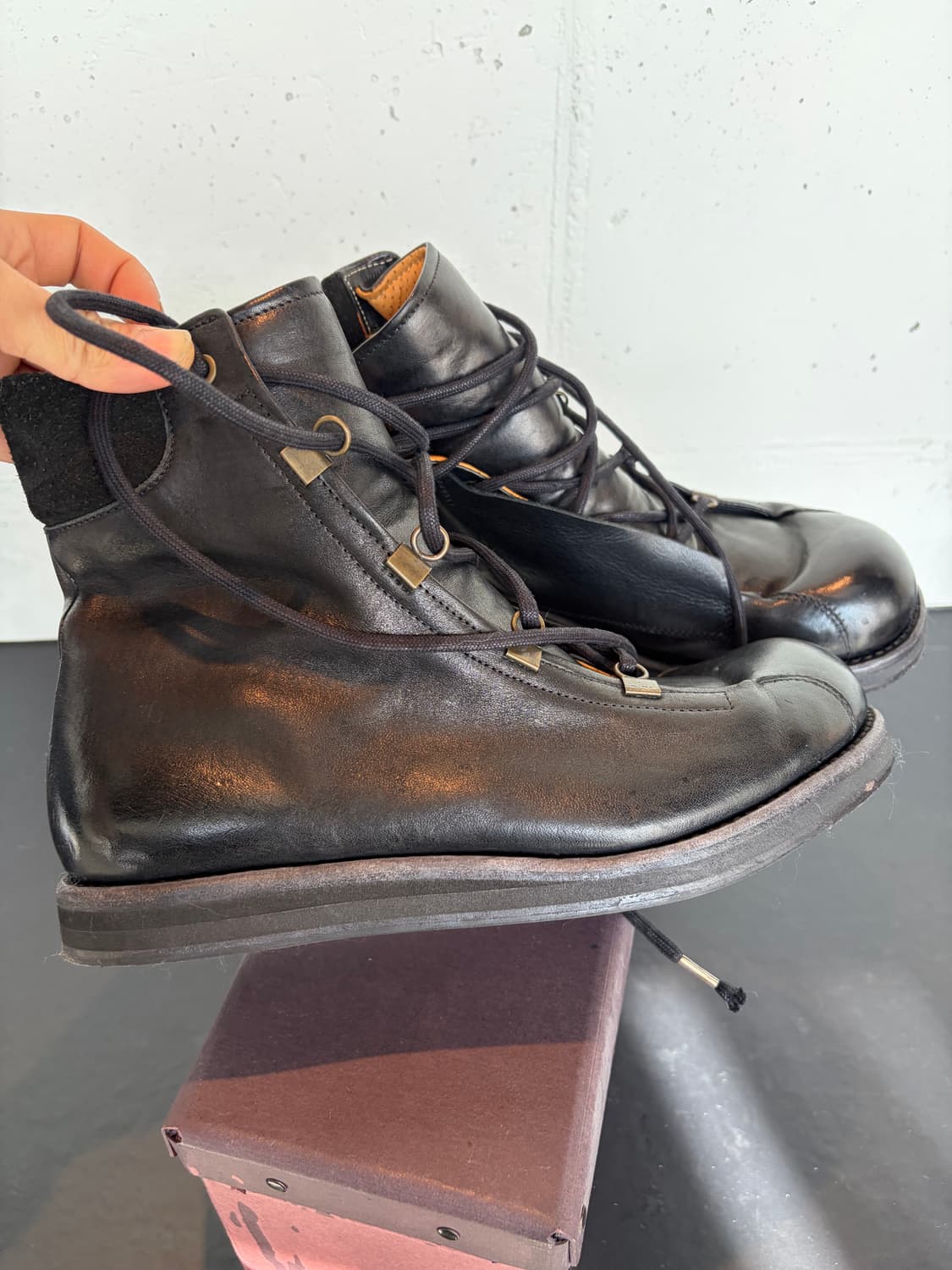 Leon Emanuel Blanck 아티잔 디스토션 부츠 상품이미지3