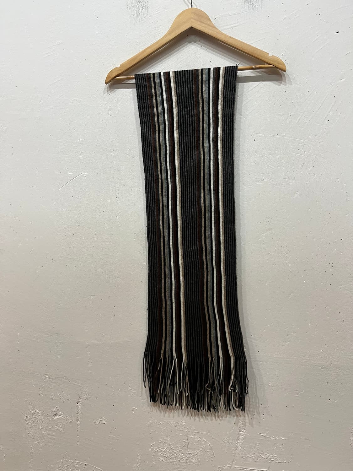 Made in ITALY 빈티지 니팅 머플러 상품이미지4