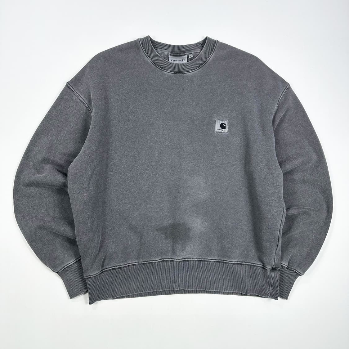 칼하트 WIP 피그먼트 차콜 맨투맨 (M) 상품이미지2