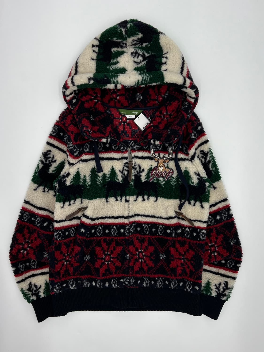 지프 플리스 후드집업 상품이미지1