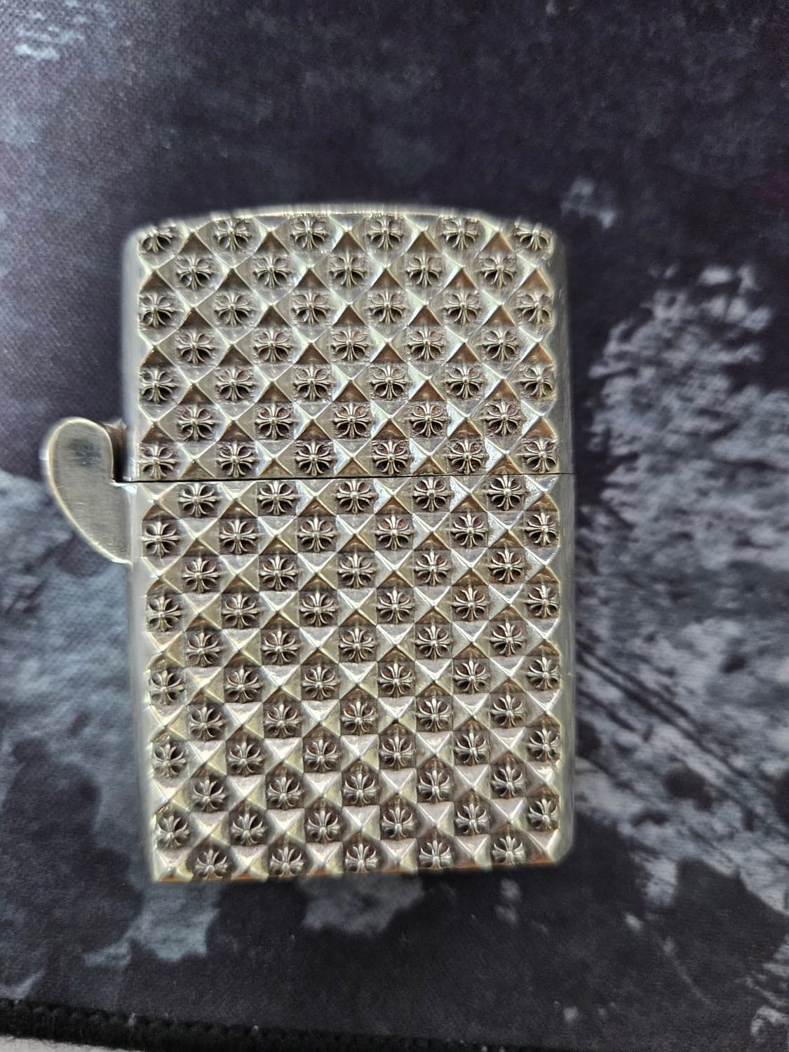 Chrome Hearts 크롬하츠 크로스 블럭 지포 라이터레플리카 상품이미지8