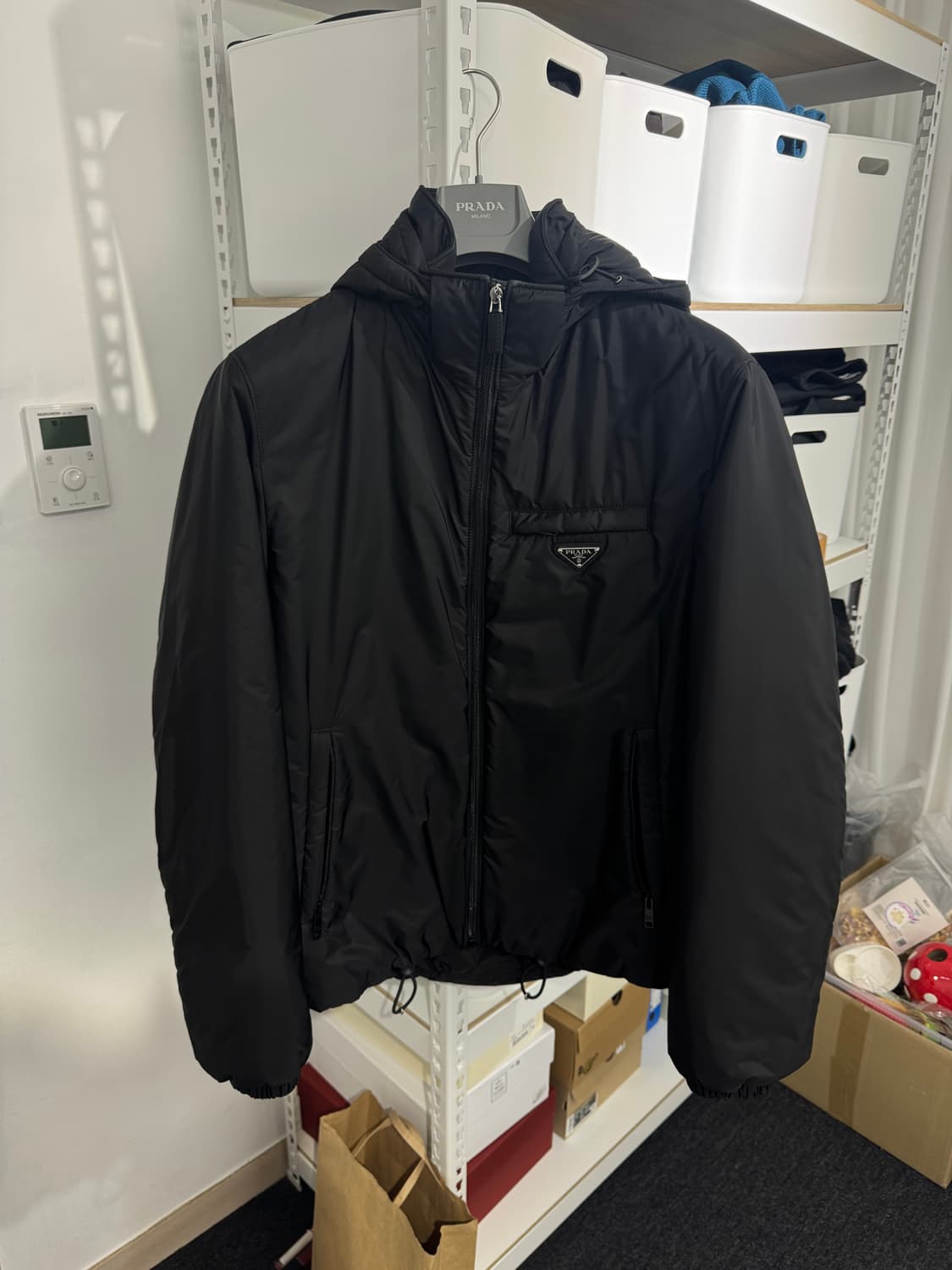 프라다 리나일론 패딩 52 상품이미지1
