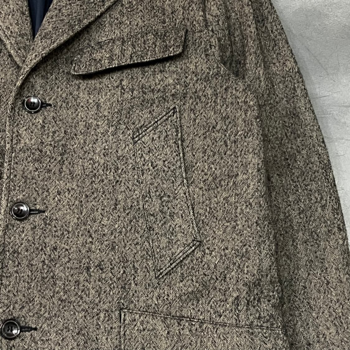  이스트로그 체스터필드 헤링본 코트 y14625 상품이미지4