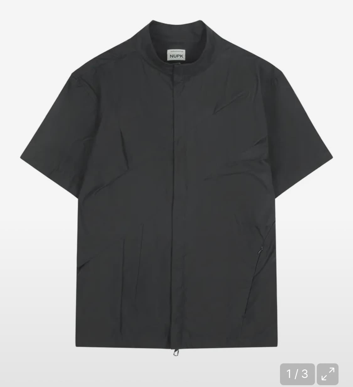 누피크 PINTUCK SHIRT JACKET 차콜 상품이미지1
