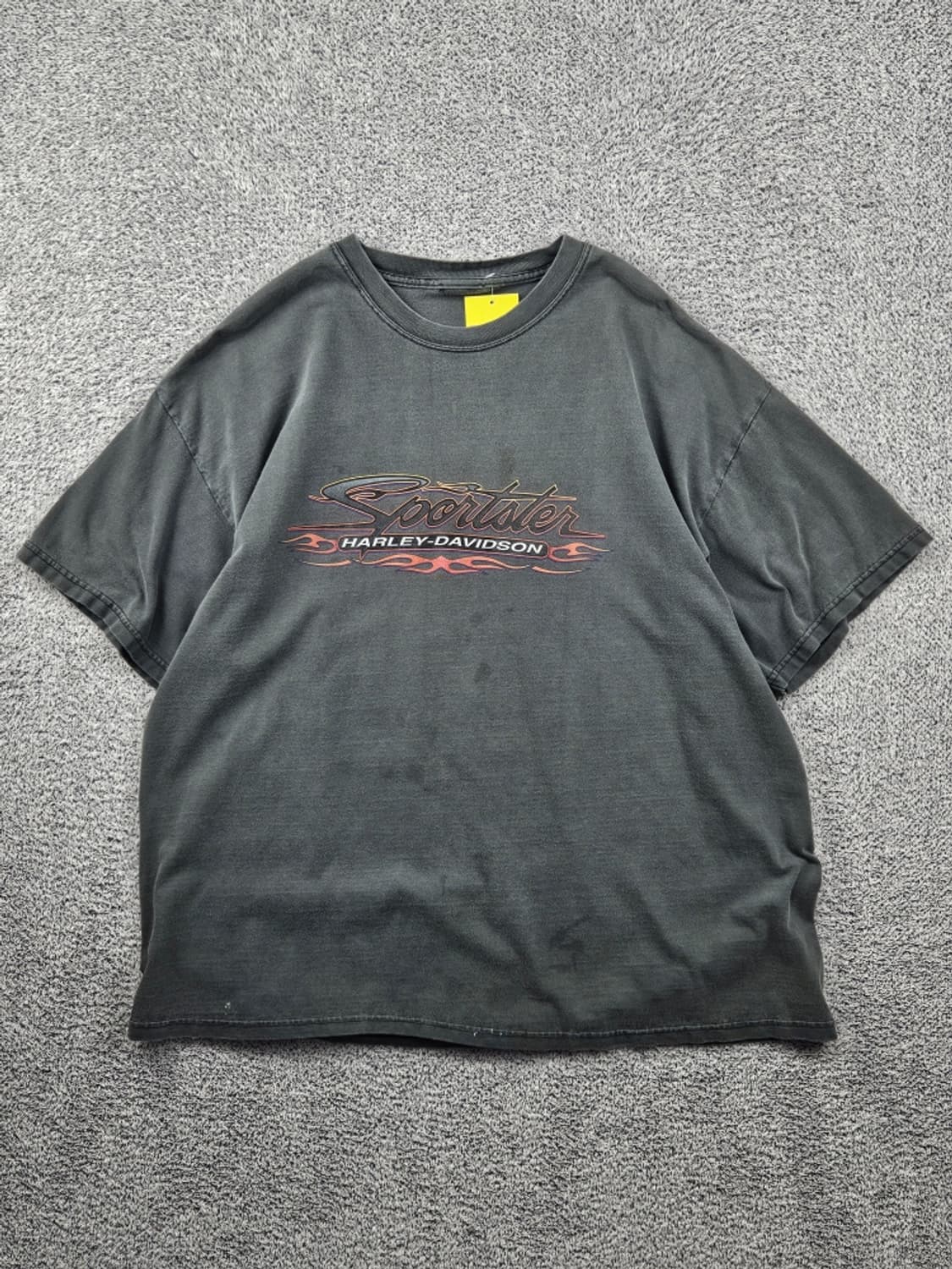 1998 할리데이비슨 빈티지 반팔 티셔츠 ( 2XL추정 ) / 11847 상품이미지2