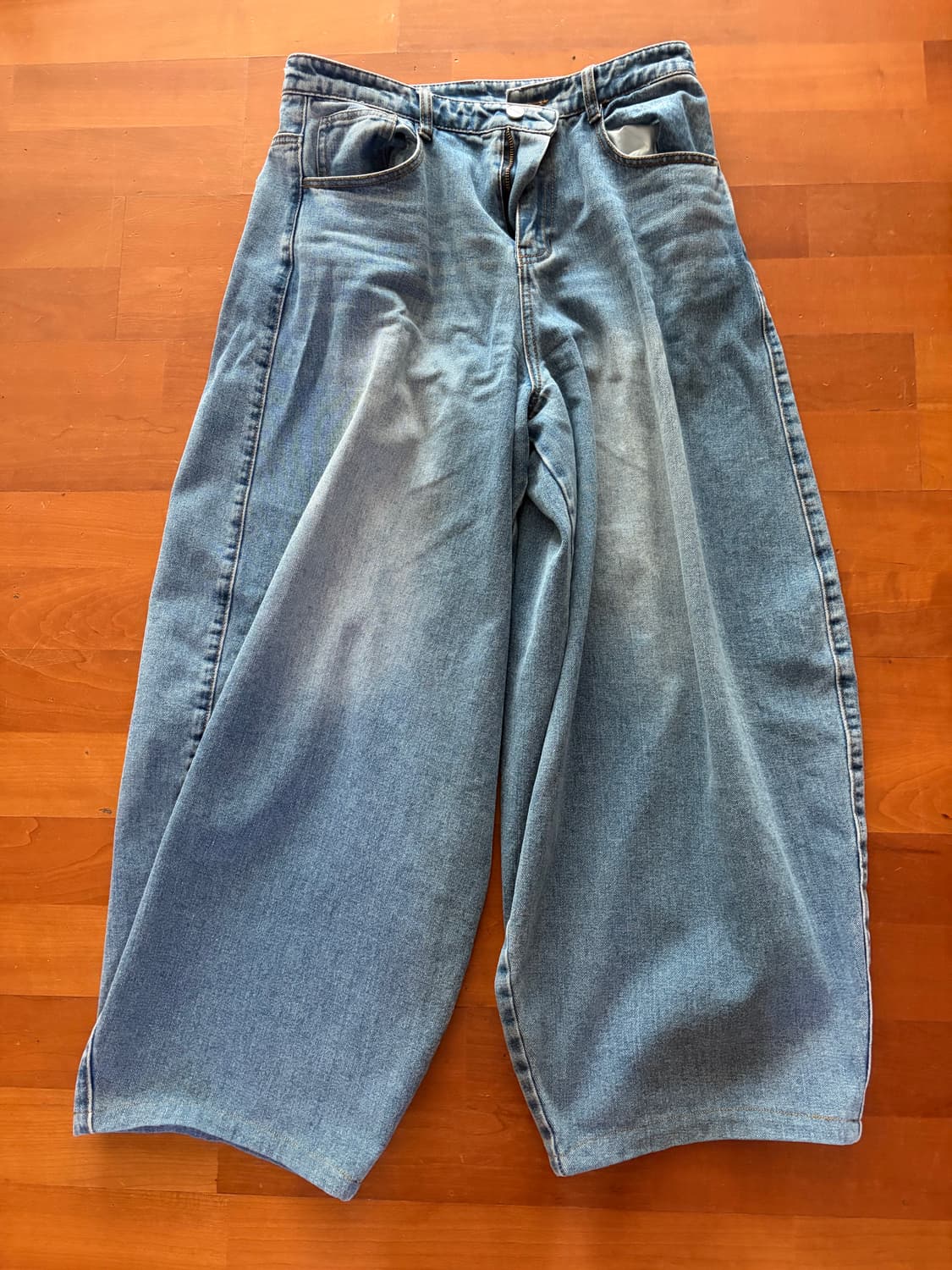 낫포너드 엑스트라 와이드 벌룬팬츠 m 상품이미지1