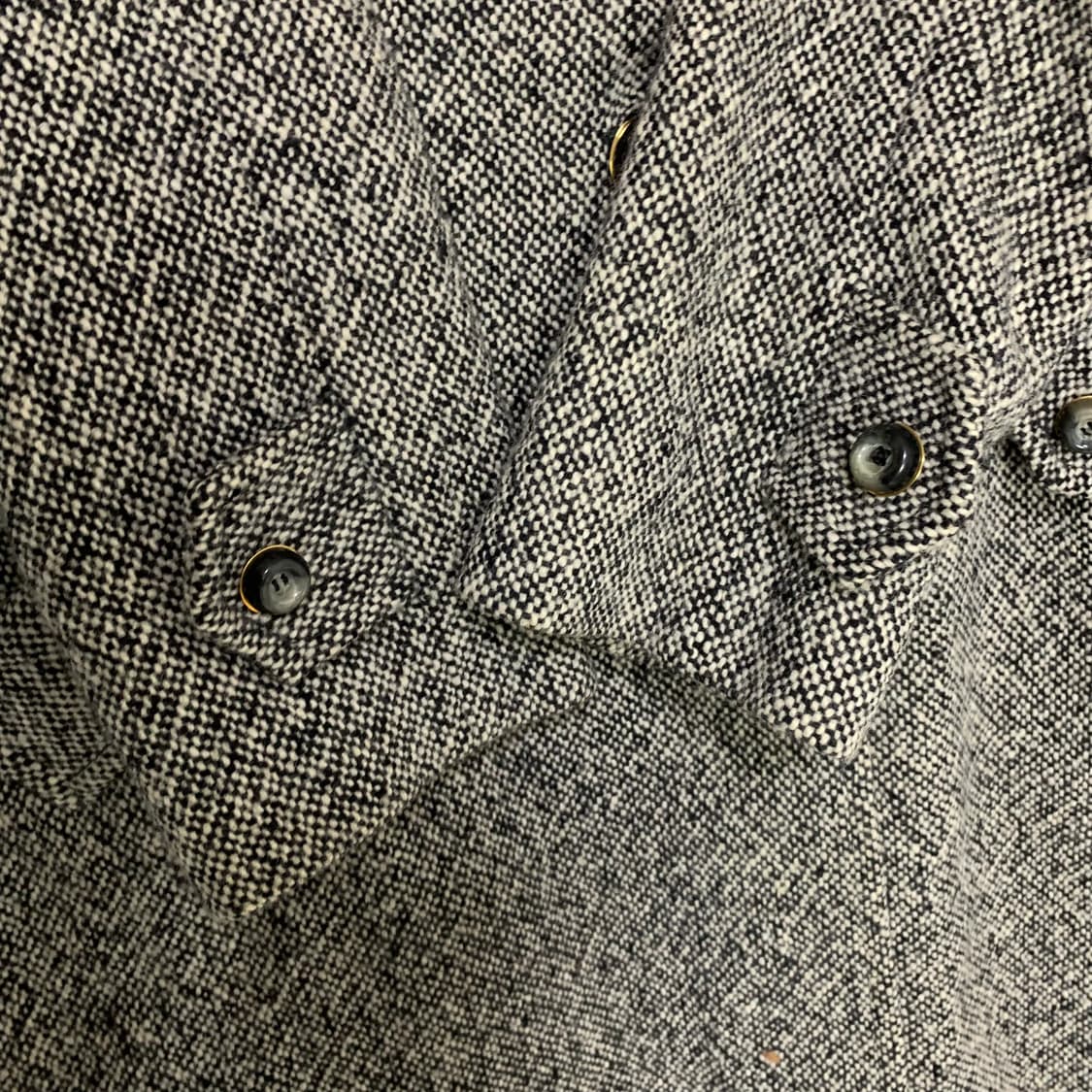 A.P.C. 아페쎄 헤링본 코트 XS 여성 빈티지 상품이미지3