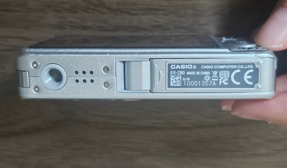 빈티지 디카 카시오 엑슬림 EX-Z80 상품이미지6