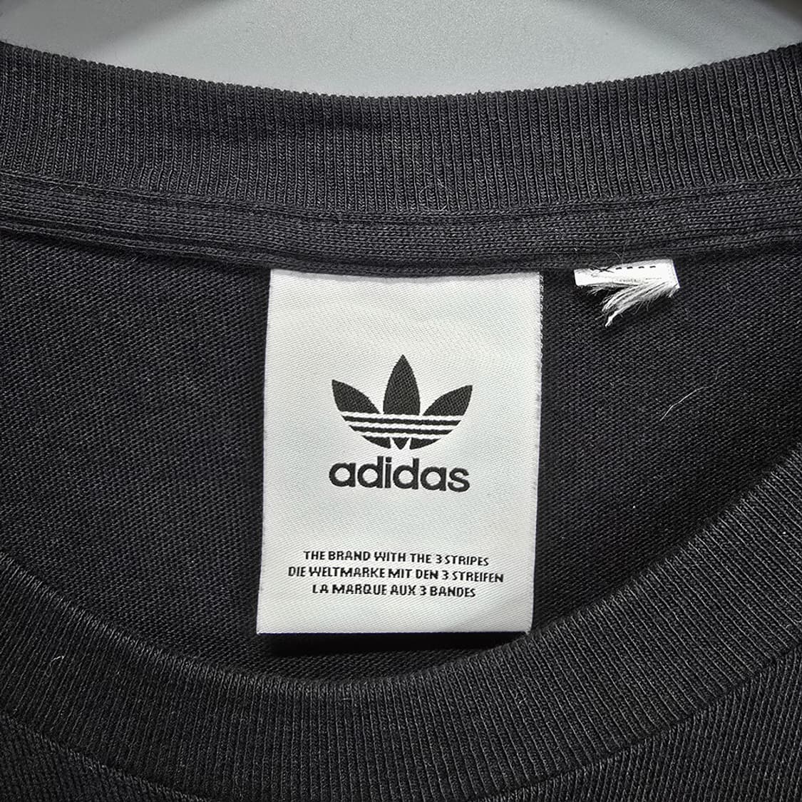 아디다스(adidas) 트레포일 로고 반팔티 블랙 L 상품이미지5