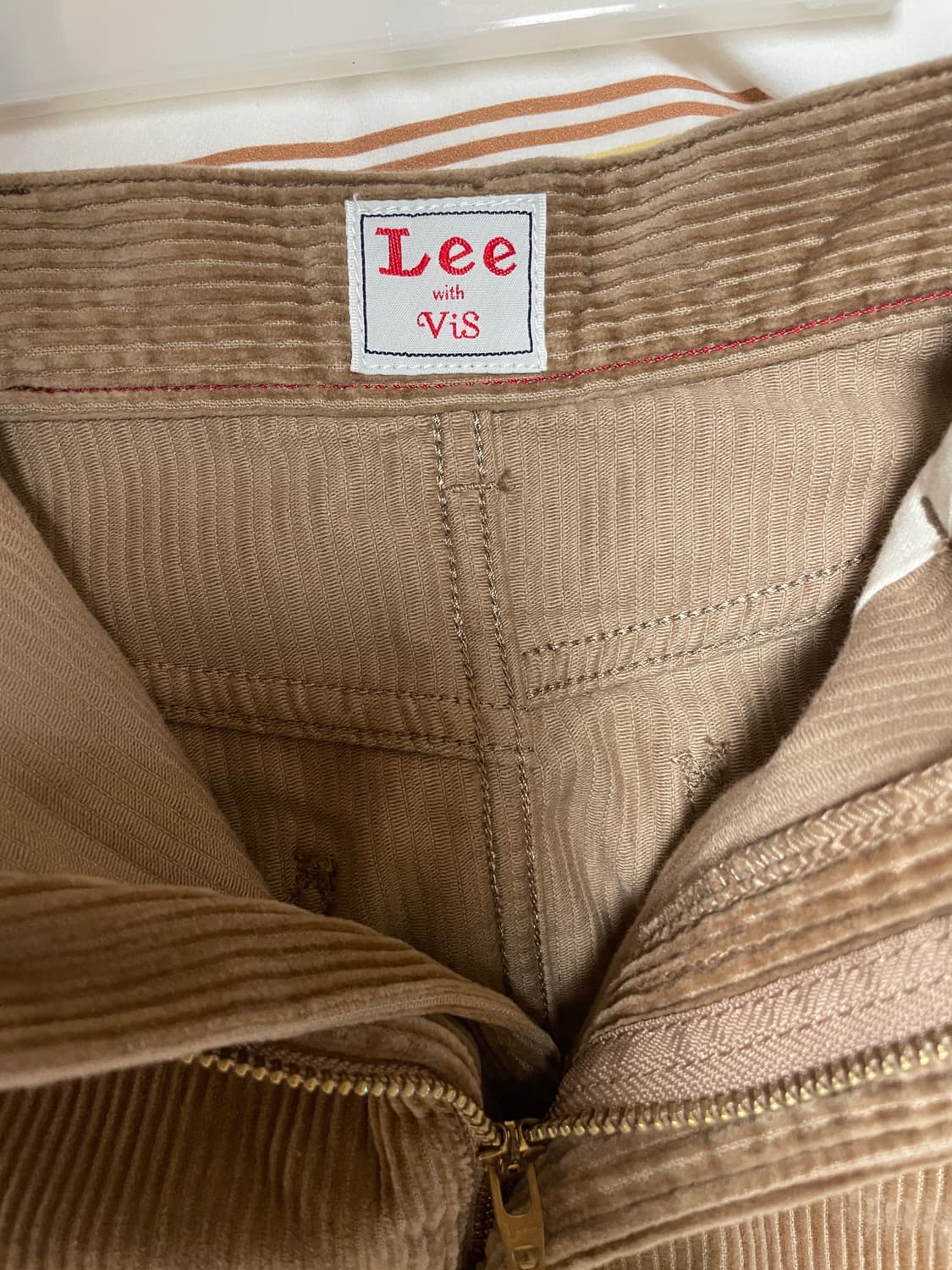 LEE x Vis 코듀로이 맥시 스커트 m 상품이미지6