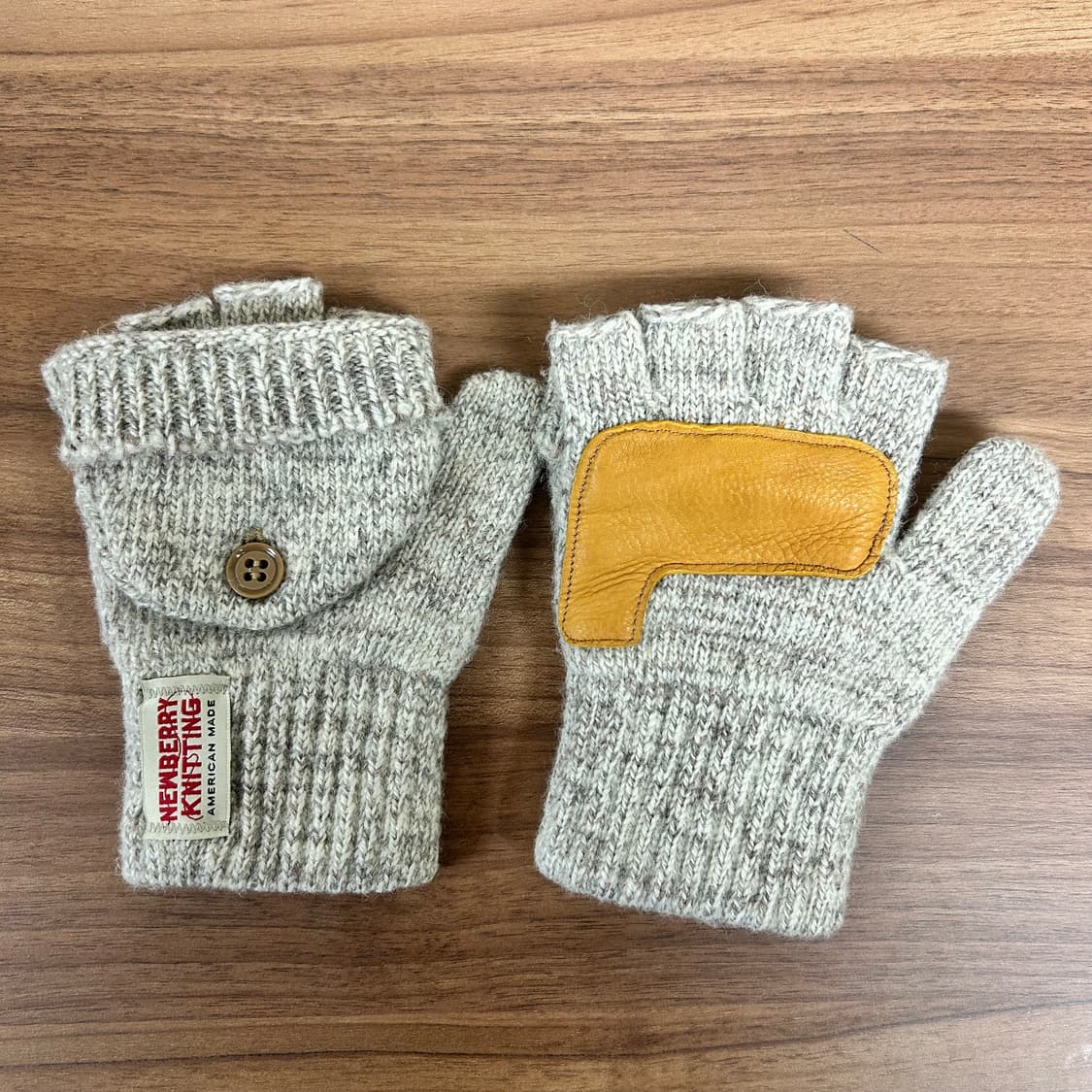 뉴베리니팅 사슴가죽 글로밋장갑 오트밀 S/M 상품이미지1