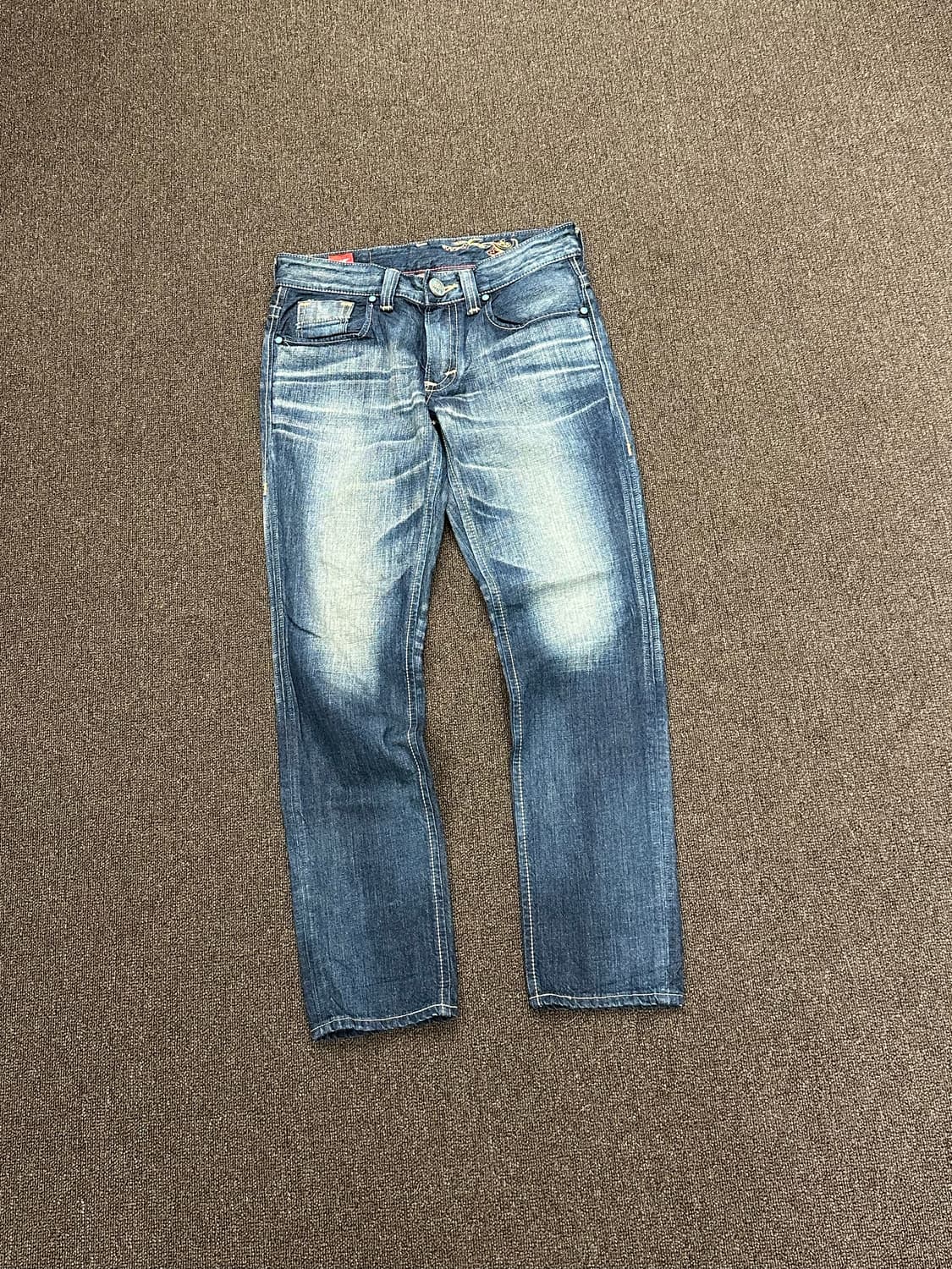 M)EDWIN vintage 블루트립 빈티지 데님팬츠 상품이미지4