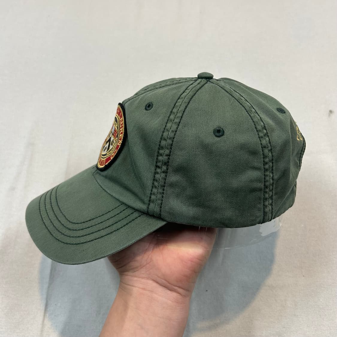 폴로 랄프로렌 크레스트 패치 가죽 스트랩 볼캡 상품이미지3