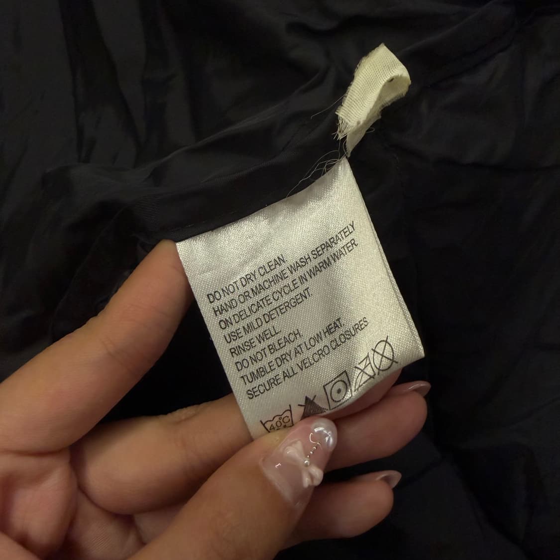 [정품/L] 노스페이스 센터로고 700 구스다운 눕시 패딩 자켓 상품이미지6