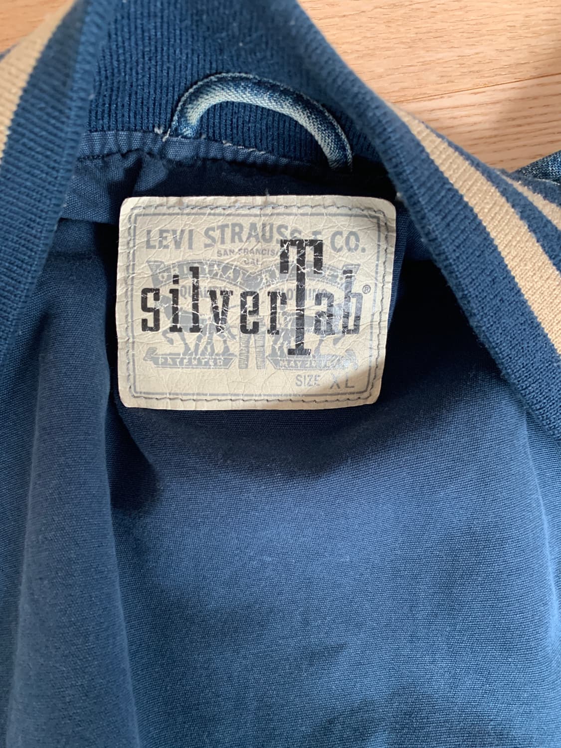 리바이스 실버탭 데님 바시티 자켓 XL 상품이미지2