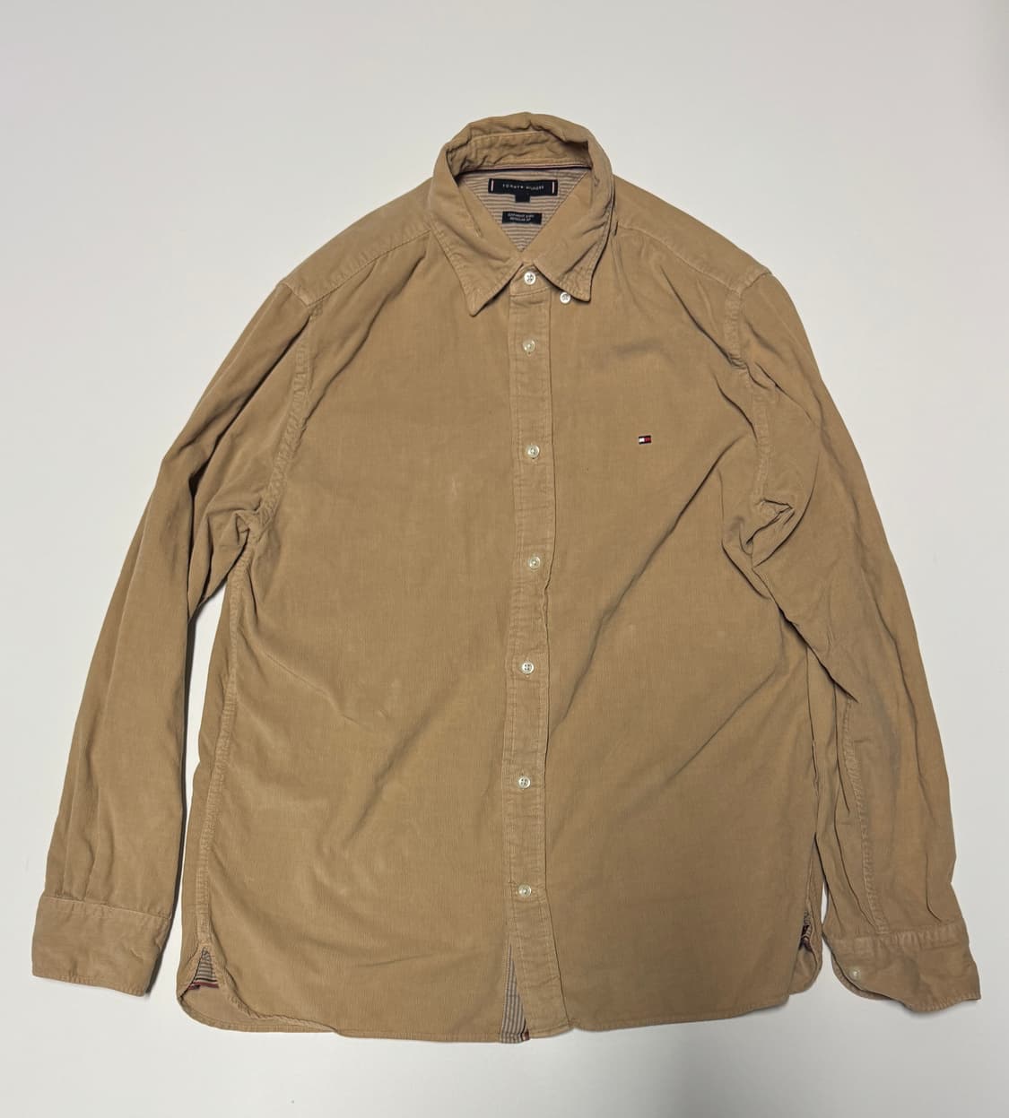 타미힐피거 레귤러핏 웨스턴 코듀로이 셔츠 L 상품이미지1