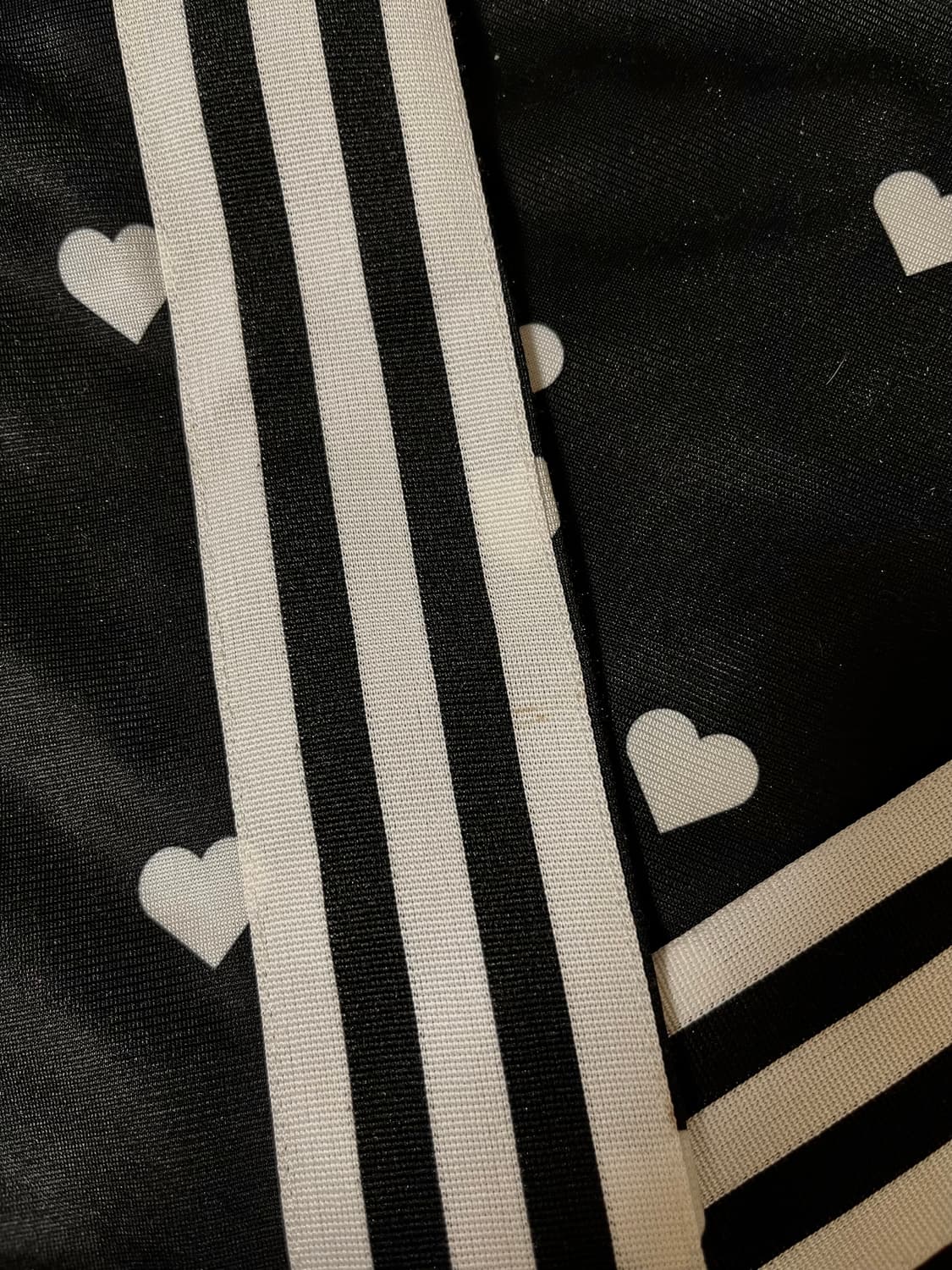 아디다스 파이어버드 하트 도트 땡땡이 집업 S 상품이미지7