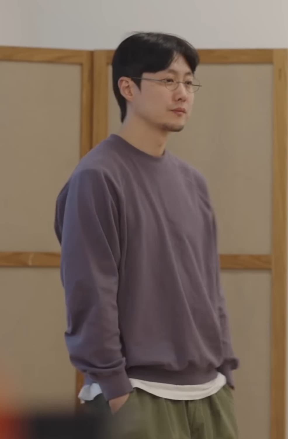 우드비 스웻셔츠 워시드 퍼플 2 상품이미지4