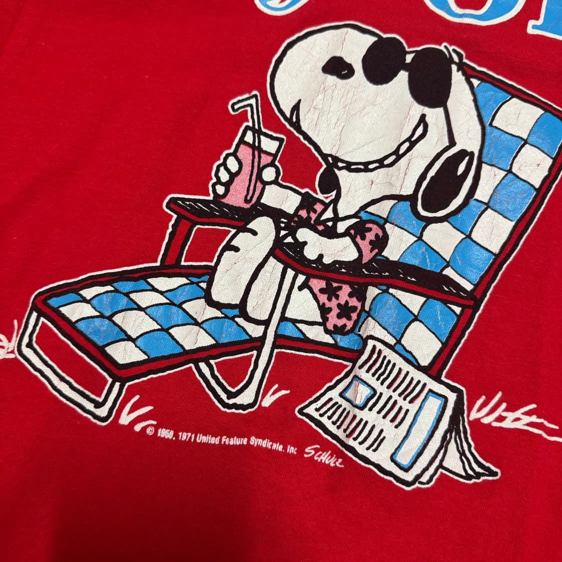 70’s USA Snoopy 티셔츠 상품이미지2