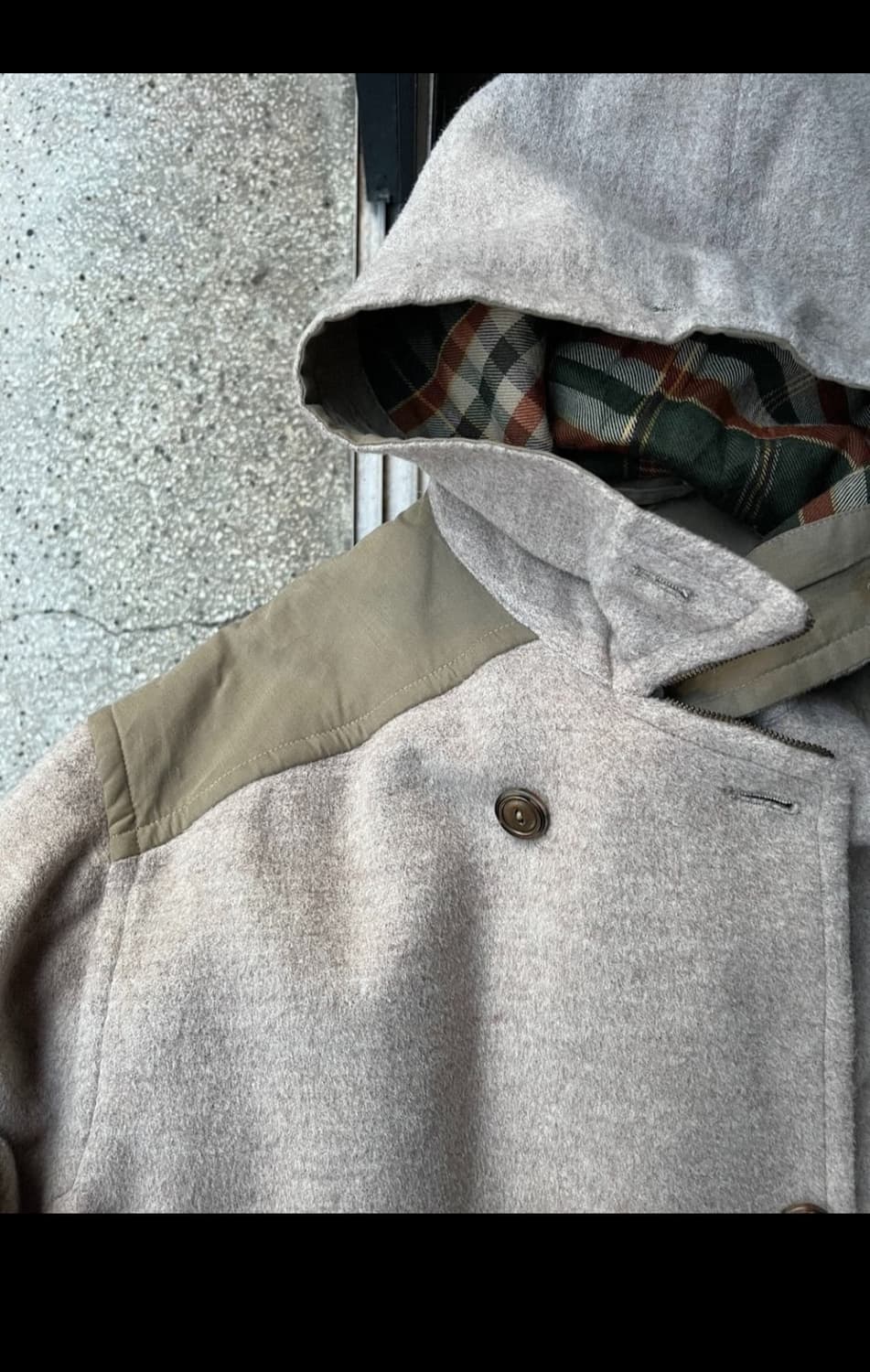빈티지 울 코트 상품이미지9