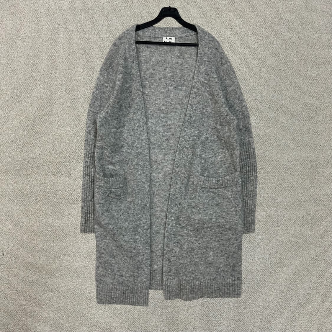 (S) 아크네 스튜디오 그레이 롱 가디건 상품이미지1