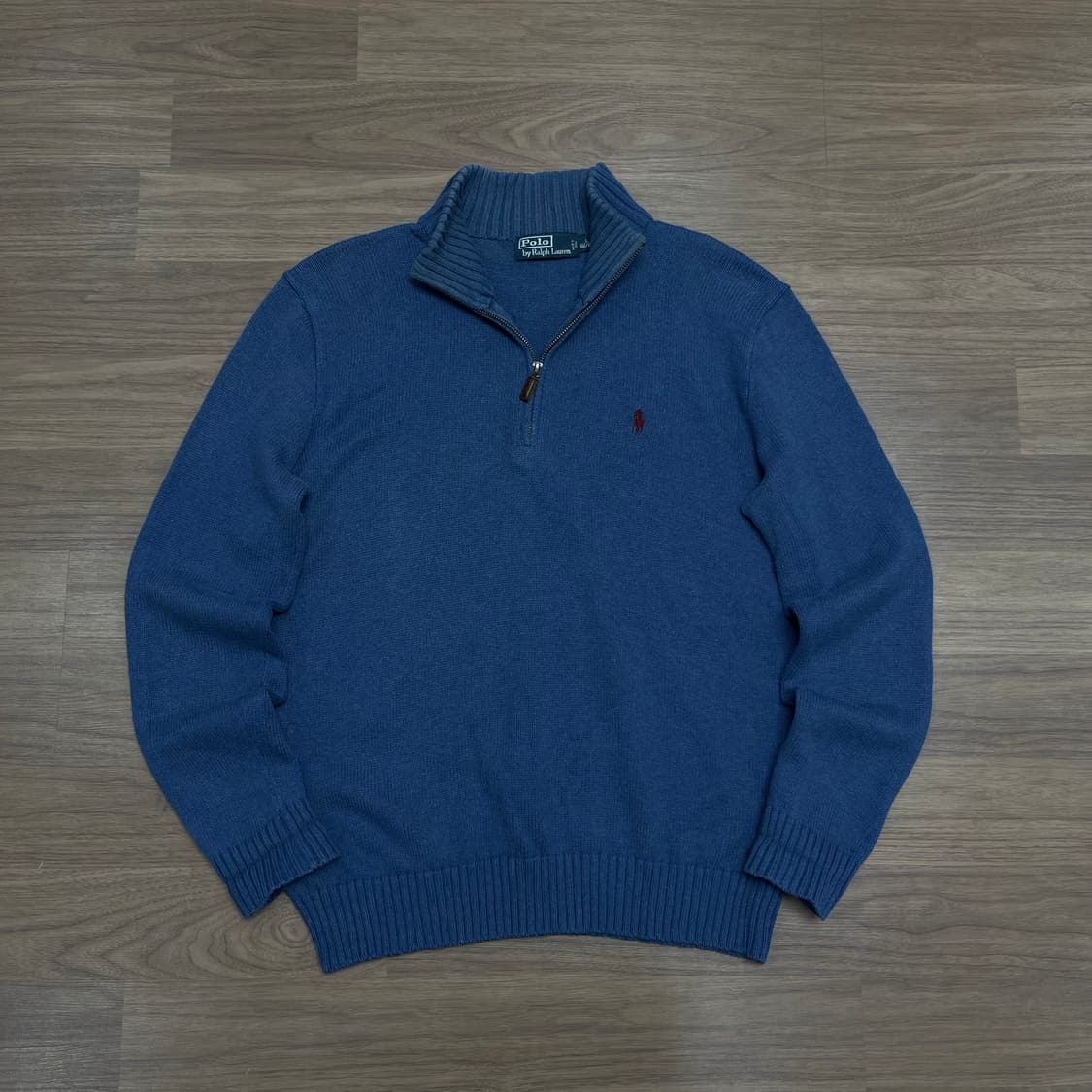 105 폴로랄프로렌 반집업 코튼 니트 상품이미지1