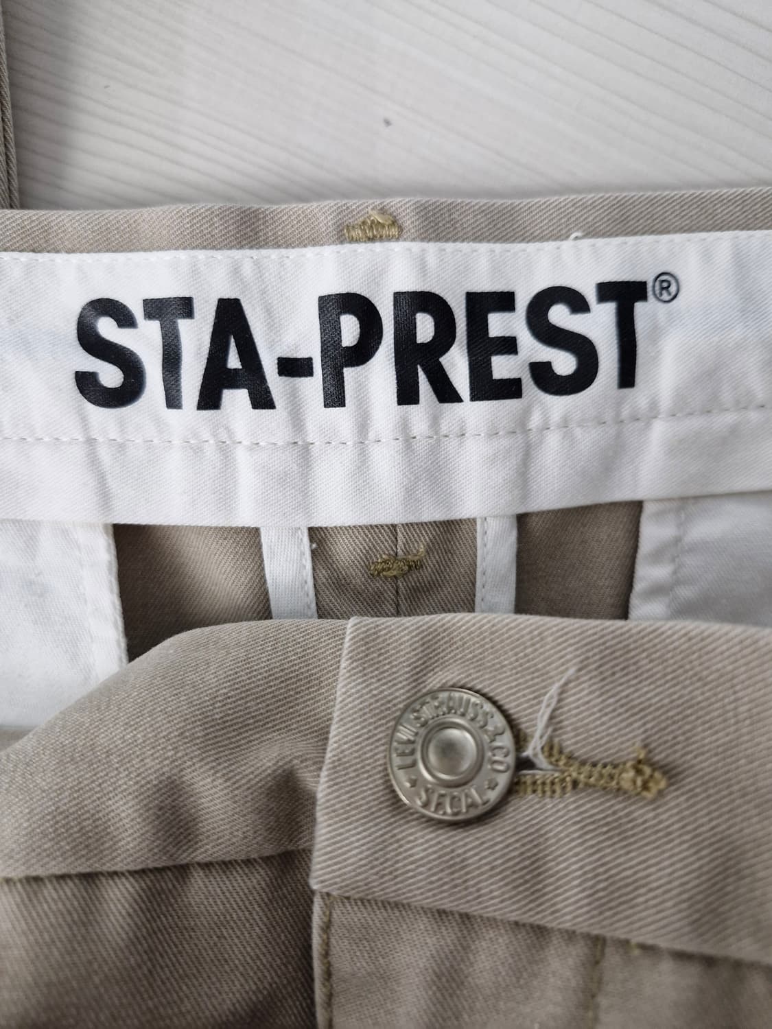 Levi's STA-PREST 리바이스 스타프레스트 코튼팬츠 상품이미지7