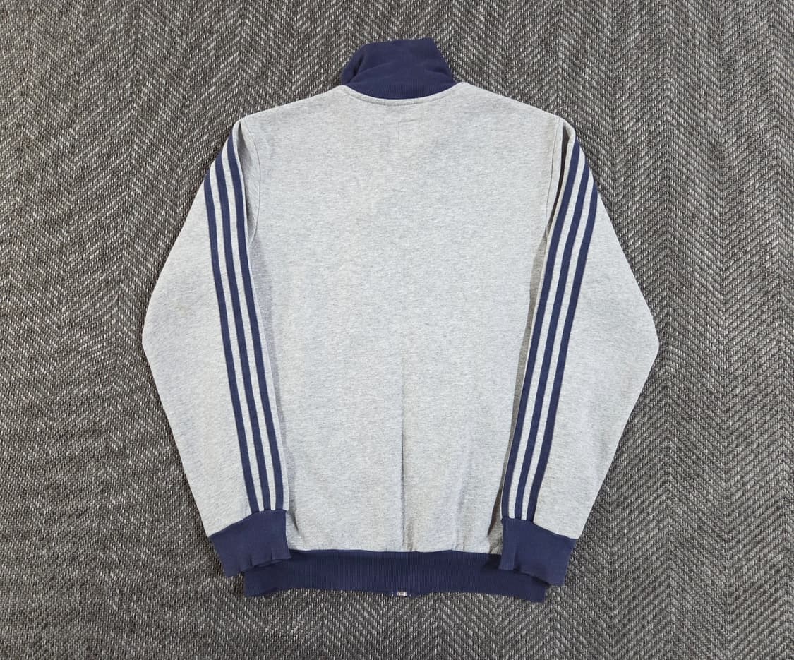 아디다스 파이어버드 코튼 네이비 그레이 트랙탑 져지 상품이미지3