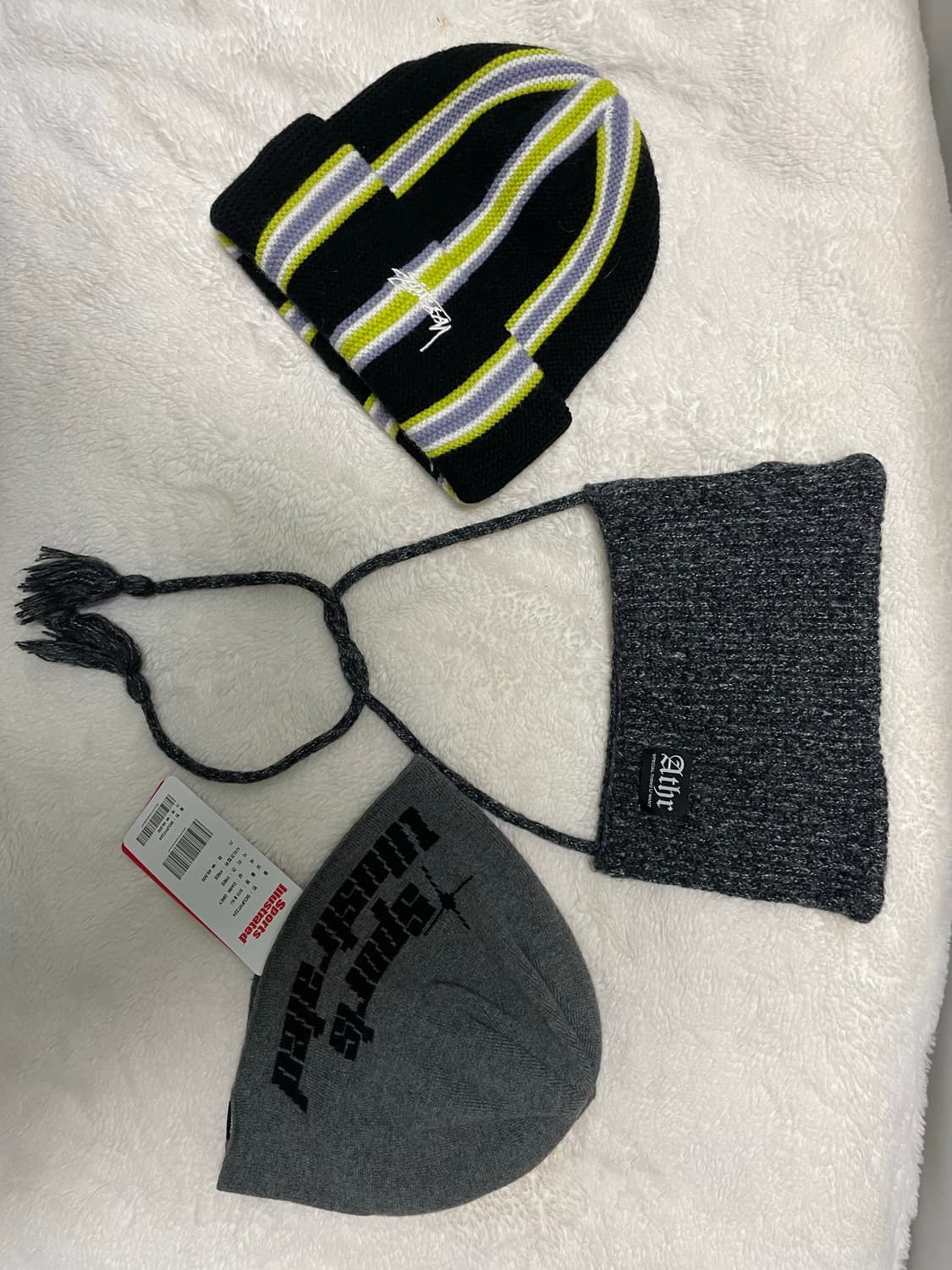 브랜드 비니 3개 일괄 판매 상품이미지1