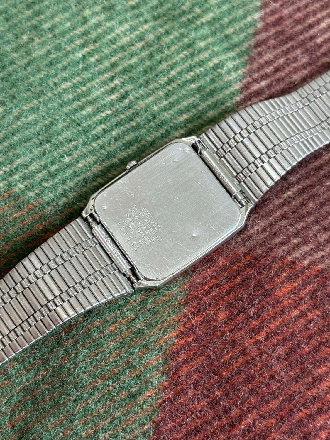 80s Seiko Square quartz 상품이미지6