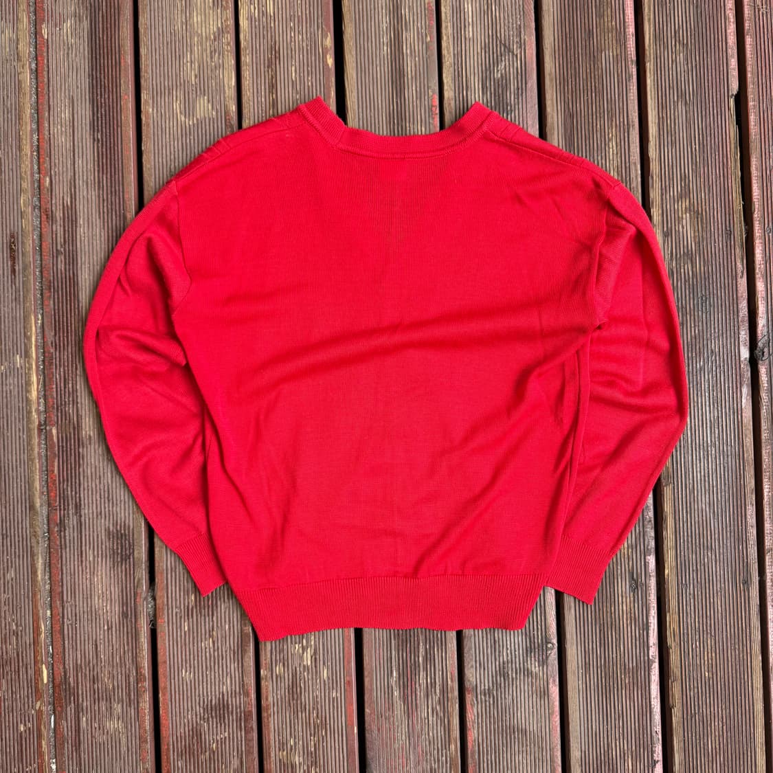 라코스테 가디건 레드 상품이미지2