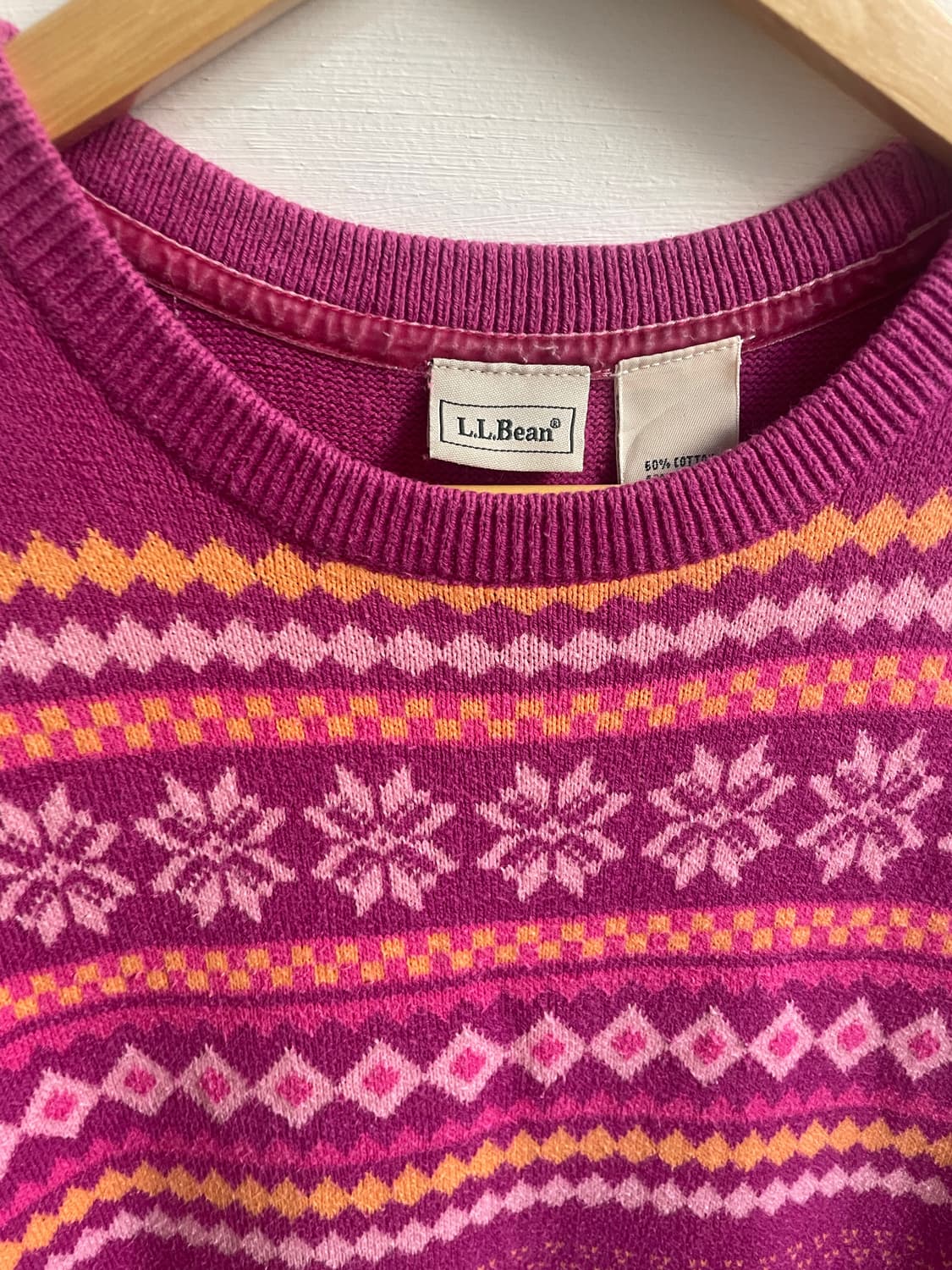 L.L. BEAN fair isle knit onepiece ❄️🧶✨ 상품이미지7