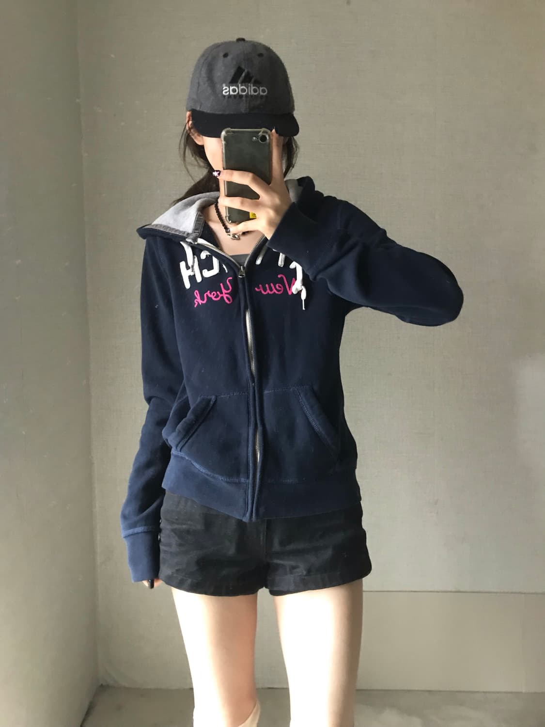 아베크롬비 네이비 후드집업 상품이미지5