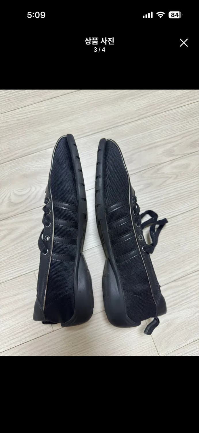 락피쉬웨더웨어 블리스 레이스업 스니커즈 블랙 상품이미지3