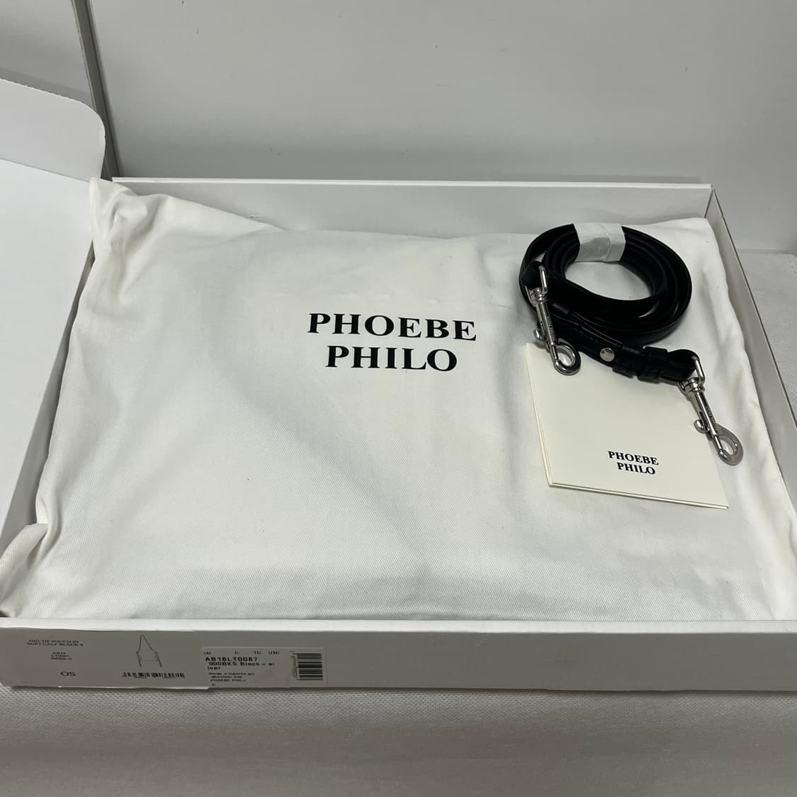 피비파일로 25fw GIG 파우치백/블랙 상품이미지6