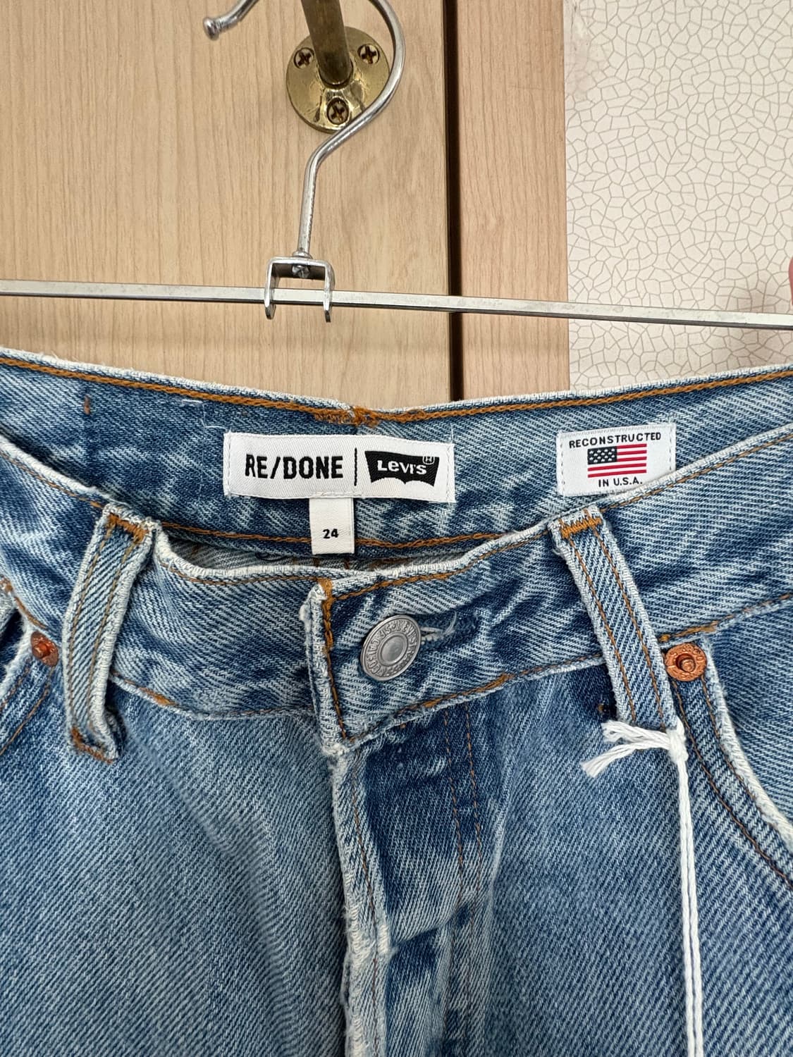 리던 리바이스 하이라이즈 앵클크롭 새상품 상품이미지4