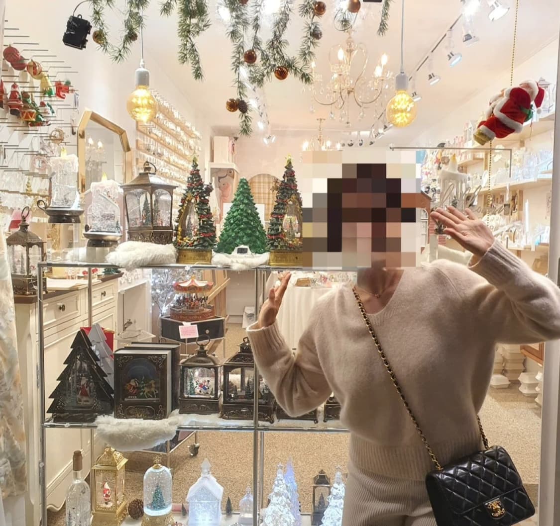 (정품)샤넬 플랩백 금장체인 상품이미지2