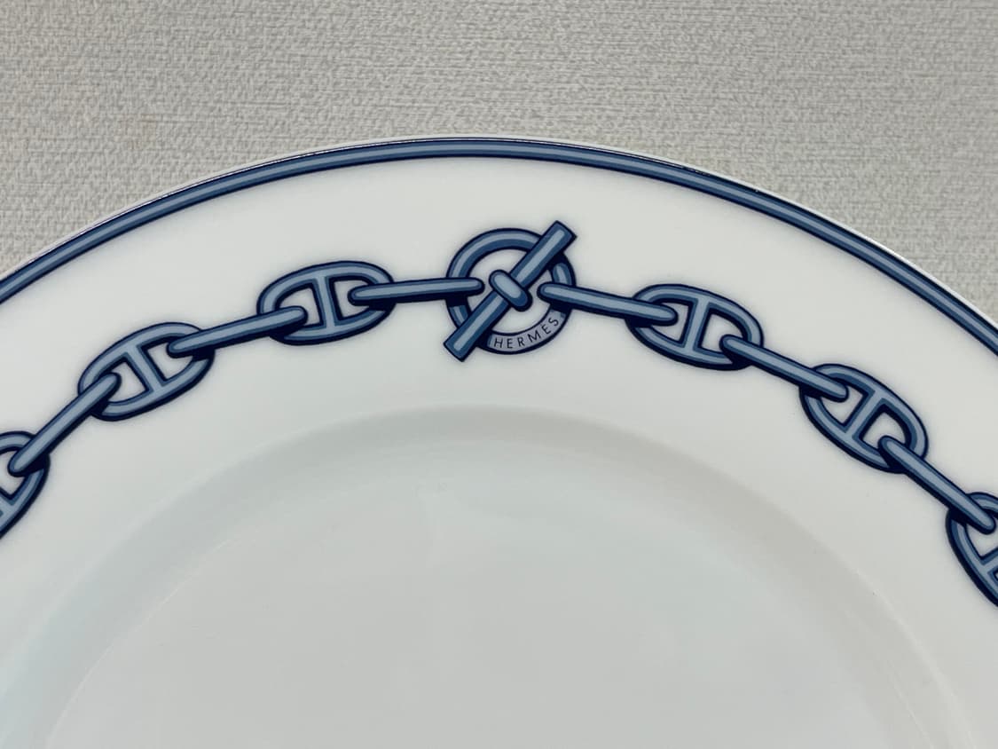 에르메스 샹달 블루 플레이트 1P HERMES 상품이미지3