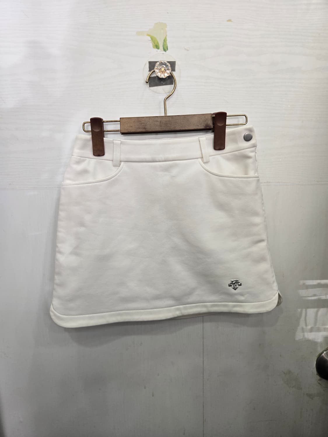 호칭61,XS,실측허리24)) DESCENTE 데상트 치마! 속바지OK 상품이미지2