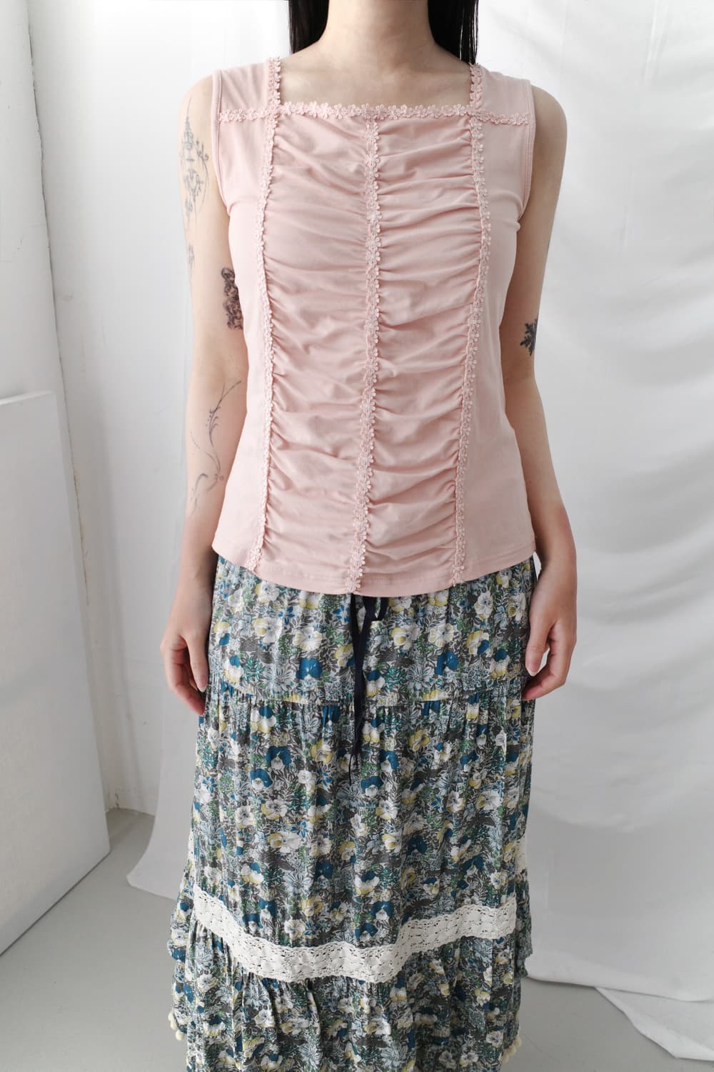 shirring sleeveless 상품이미지4