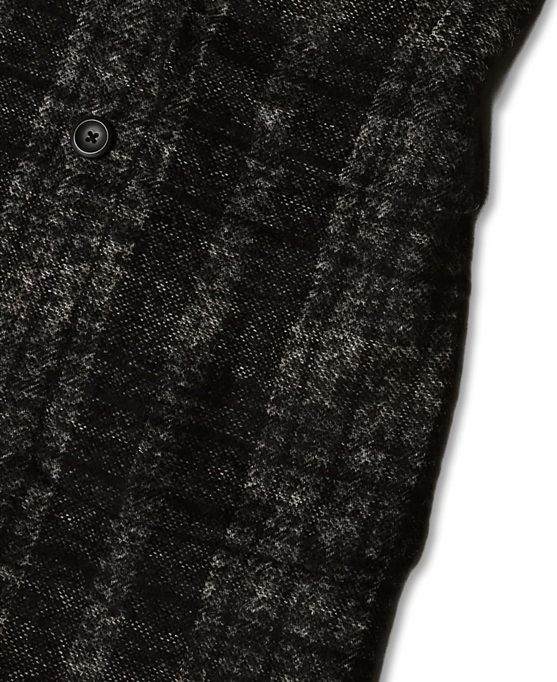 헤보 [Hevo] 블랙 체크 울 알파카 모헤어 이태리 더블 송승헌 코트 상품이미지5