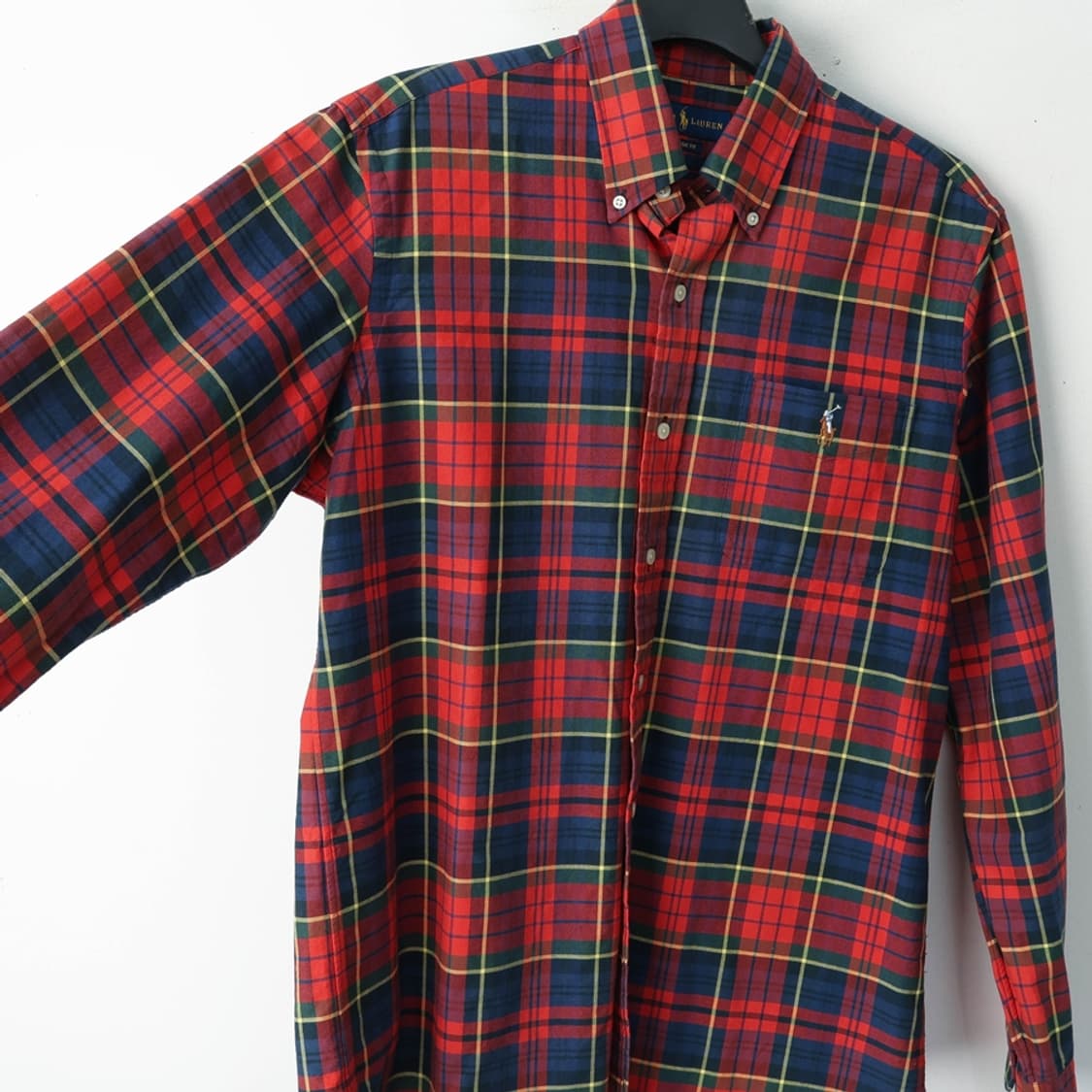 95/폴로 포켓 코튼 체크셔츠 상품이미지5